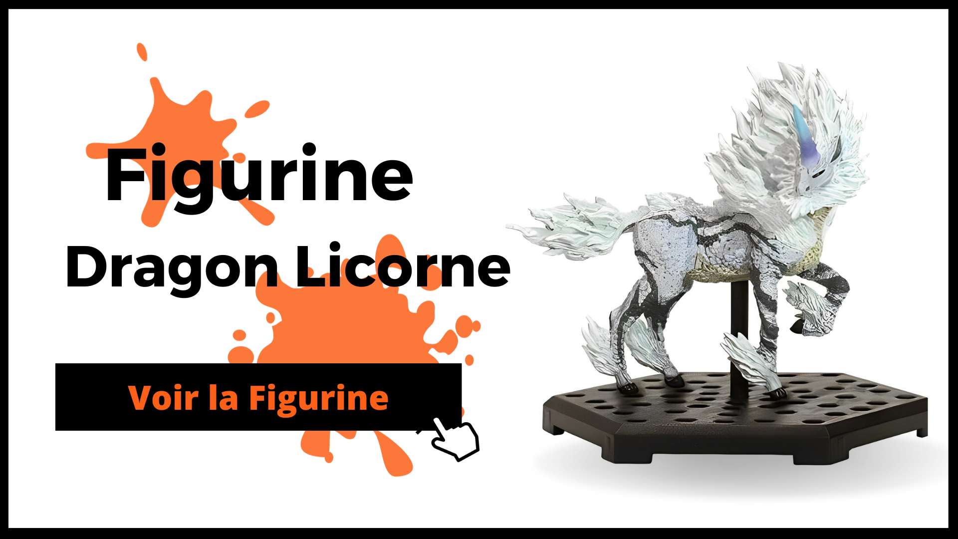 figurine dragon licorne