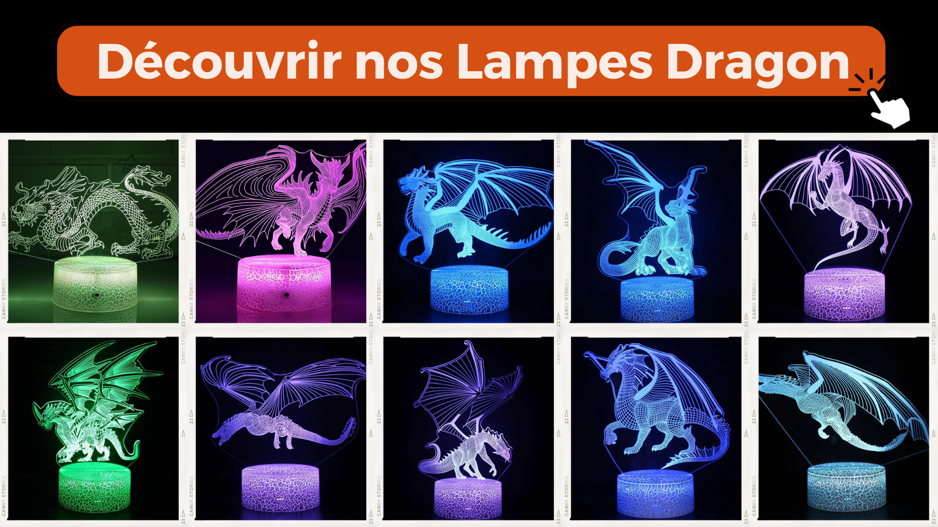 Lampes Dragon