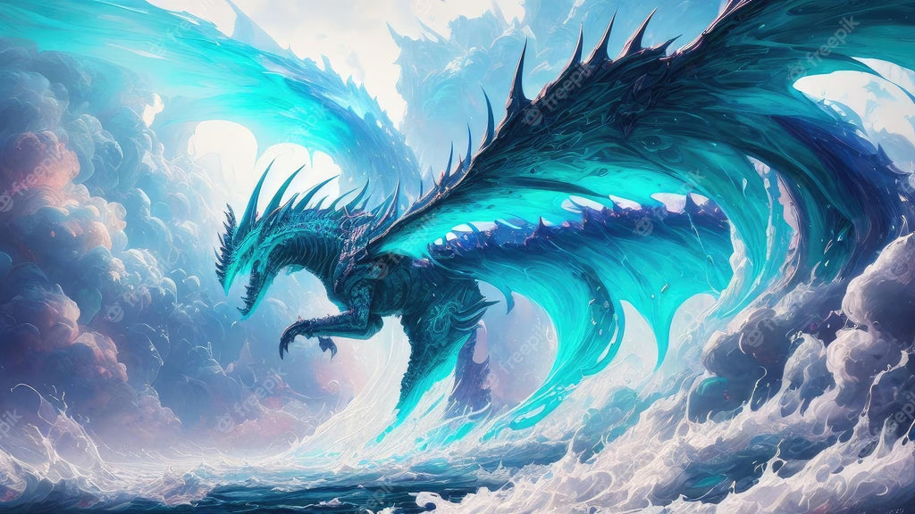 dragon des mers art
