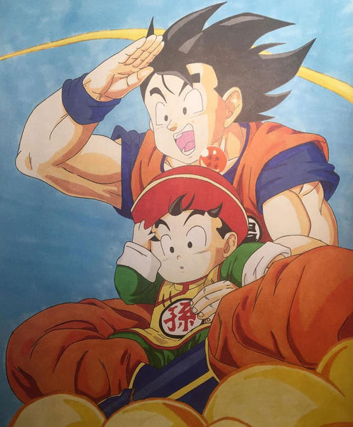 goku et son gohan