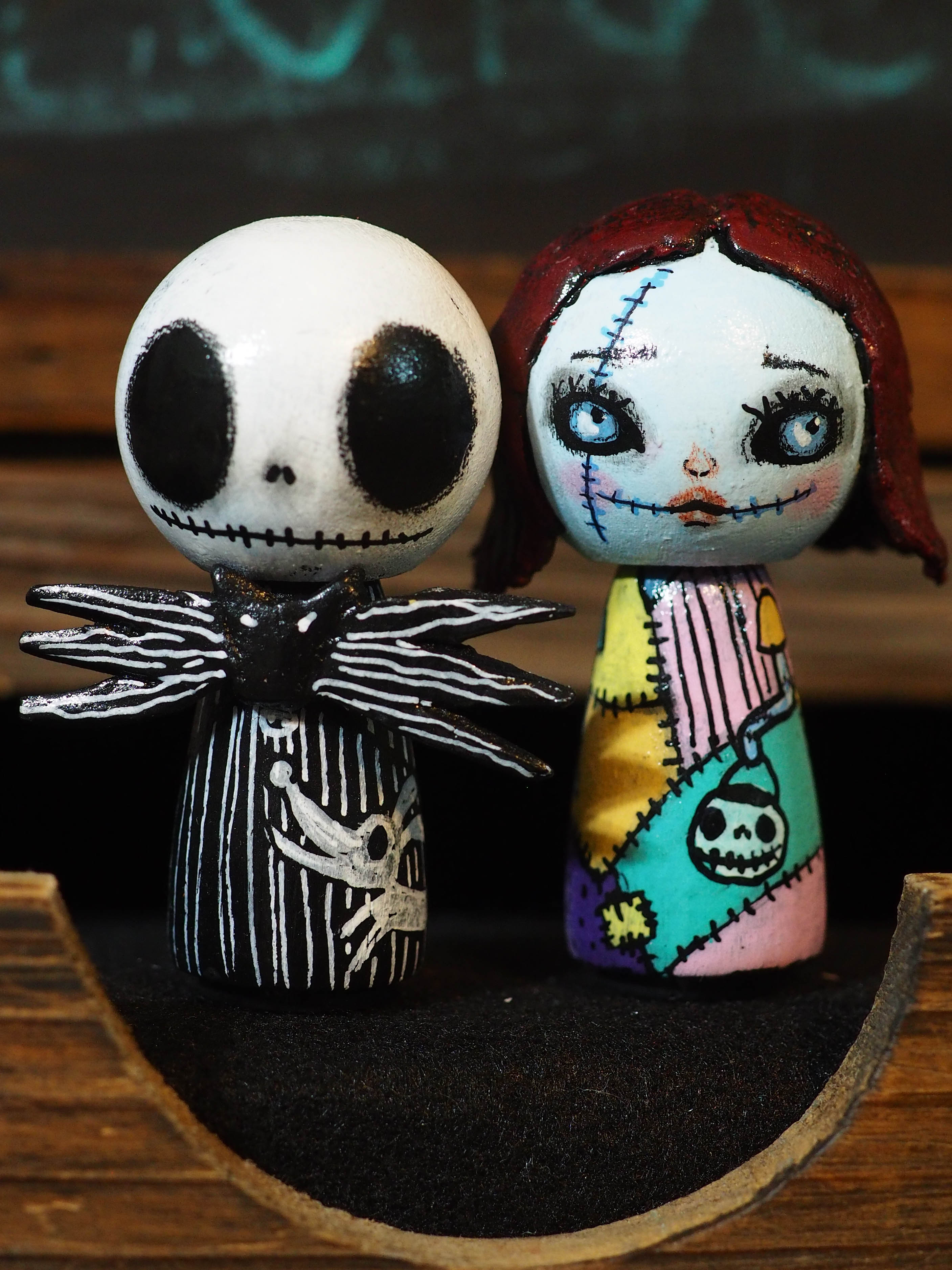 halloween peg dolls