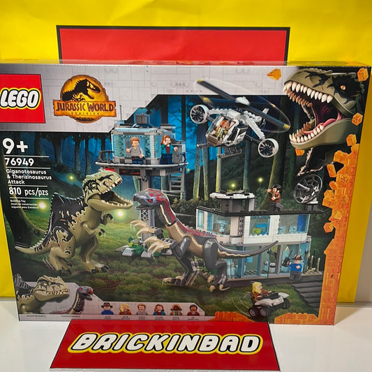 LEGO 75941 Jurassic World L'Indominus Rex Contre l'Ankylosaure