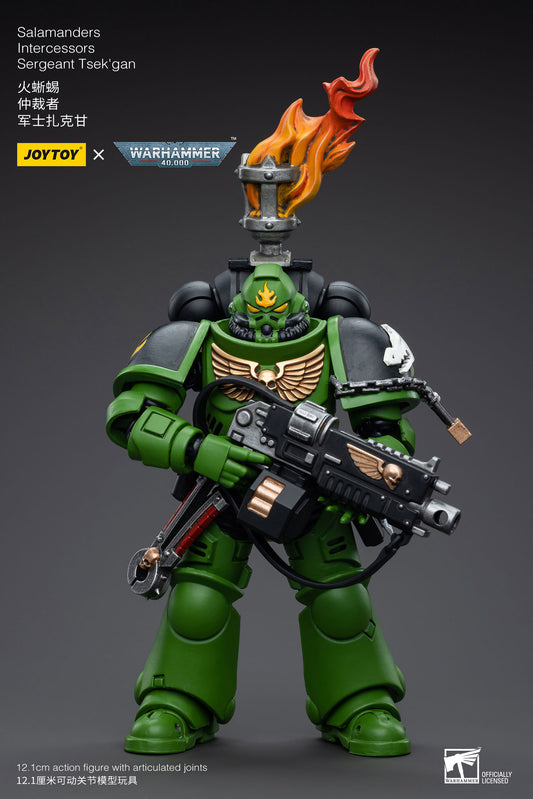 Warhammer 40K Salamanders Eradicators Brother T'Kren 1/18 Scale Figure