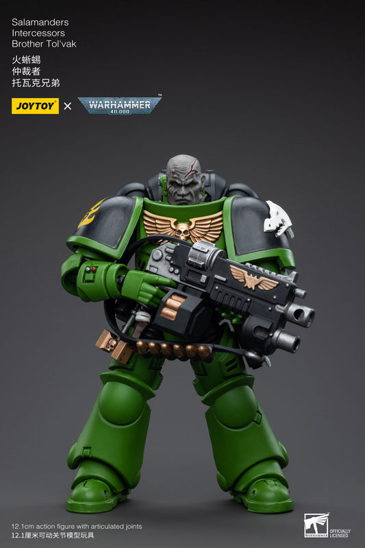 Warhammer 40K Salamanders Eradicators Brother T'Kren 1/18 Scale Figure