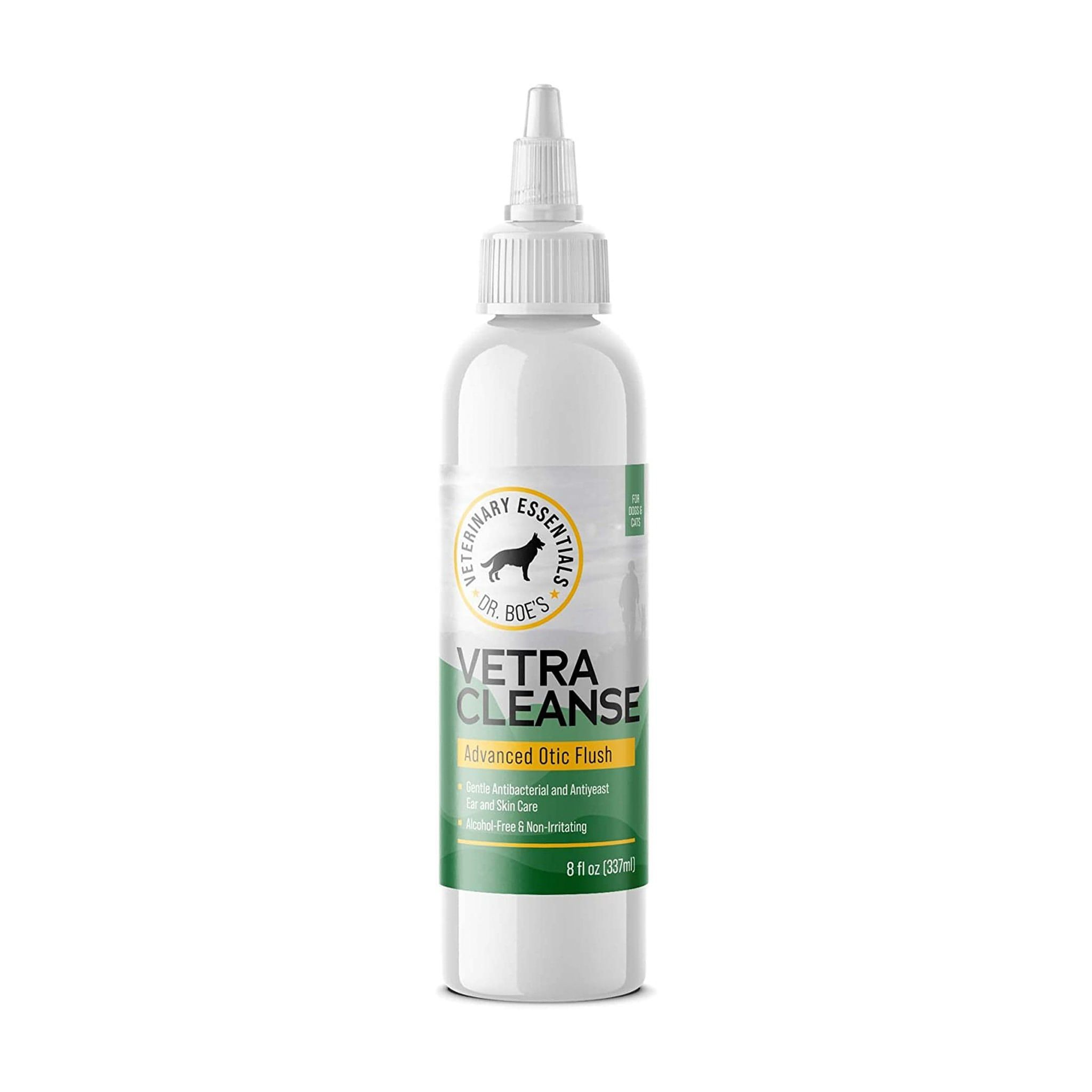 VetraCleanse Advanced Otic Flush - Dog and Cat Ear Cleanser - Dr Boes product image