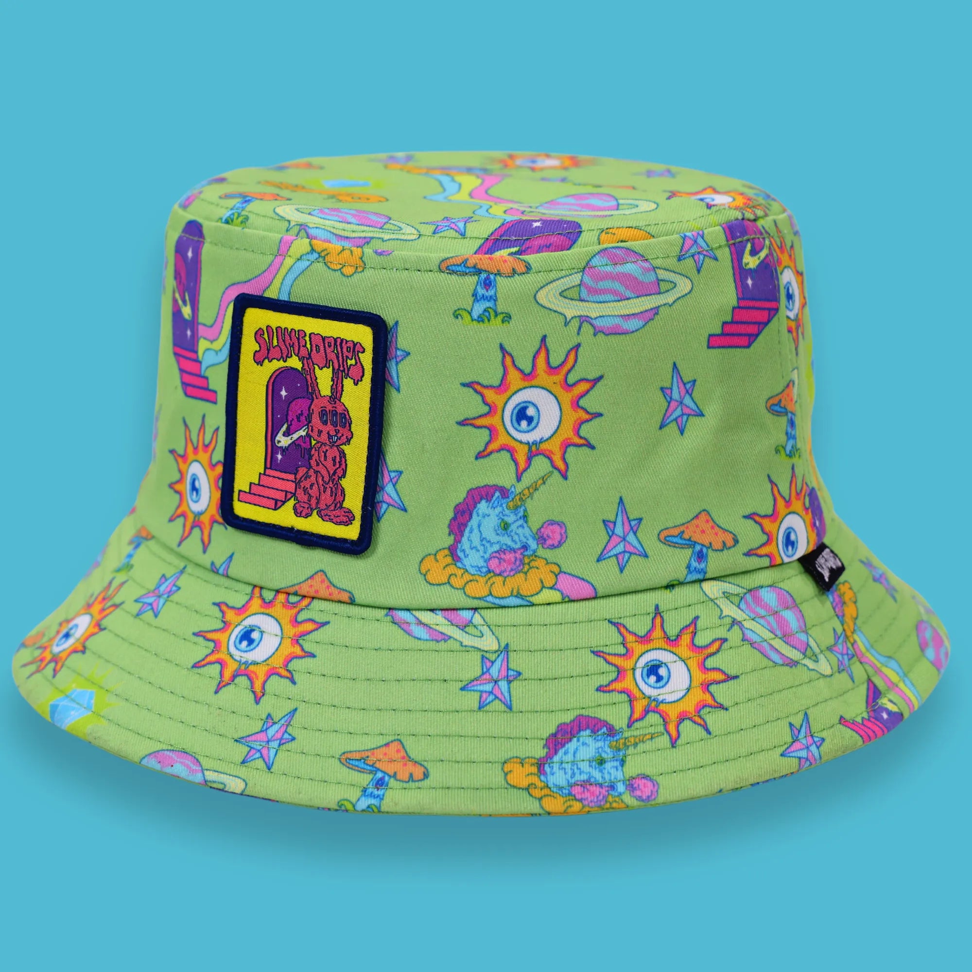 Rainbows, Unicorn and Bunnies Bucket Hat