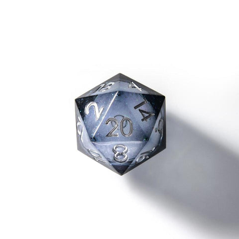 Shadowsinger Chonk, large d20 on white background