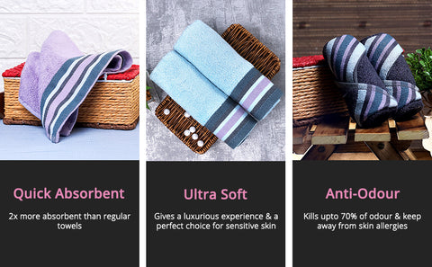 Some features of Fabrilore bamboo bath towel