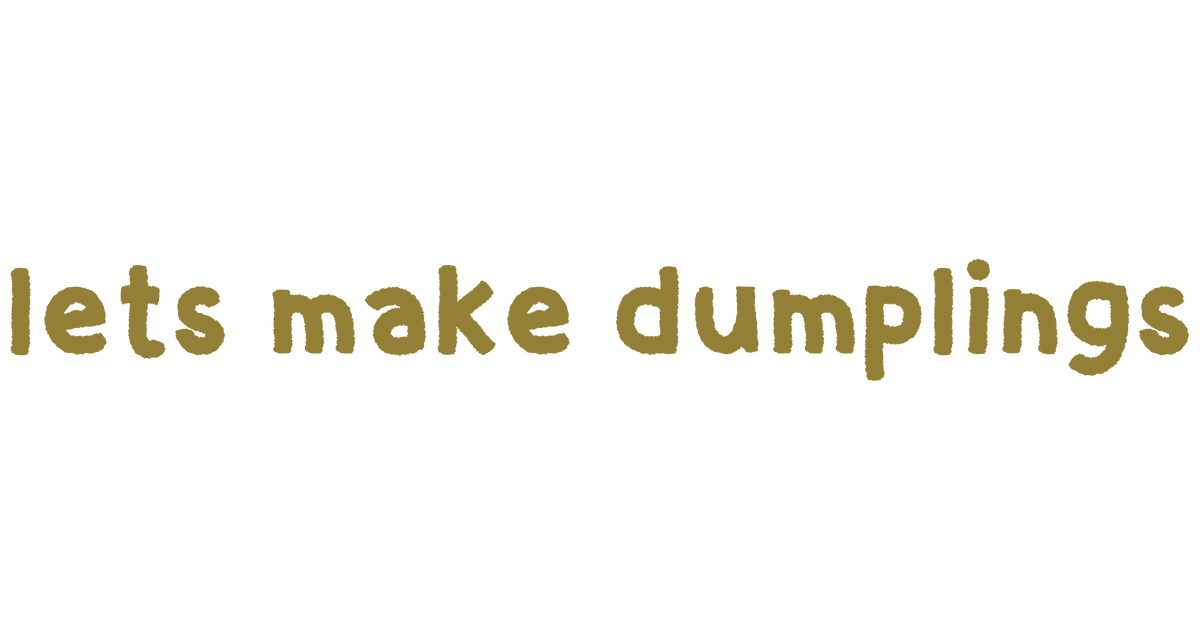 letsmakedumplings