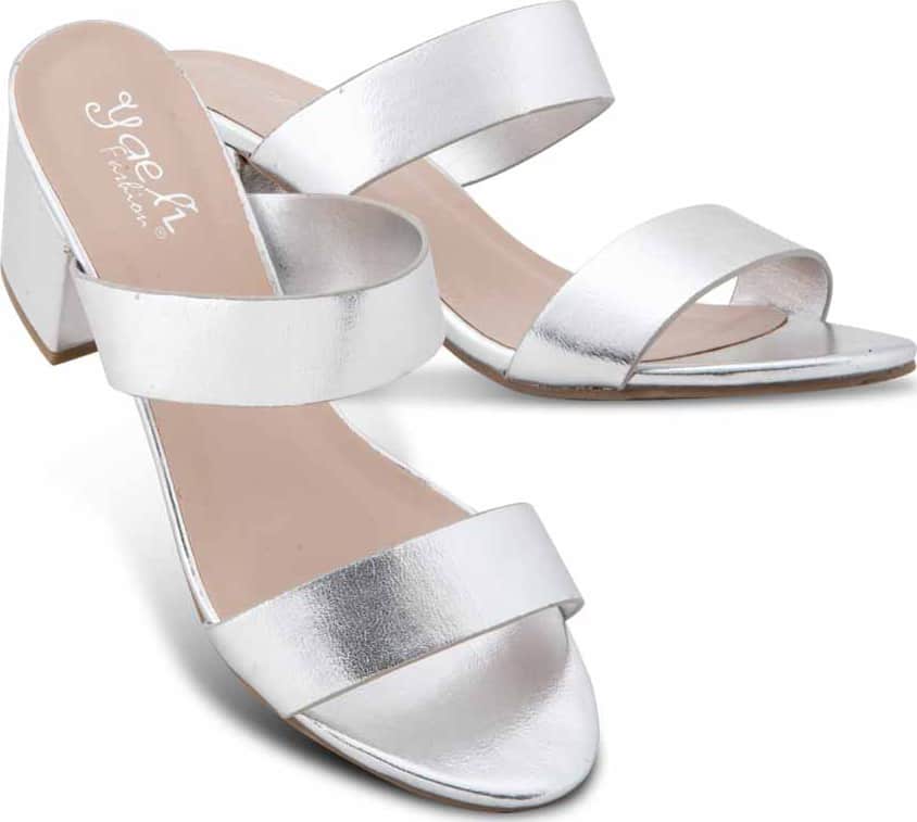 Yaeli Fashion HT76 Women Silver Swedish shoes – Conceptos
