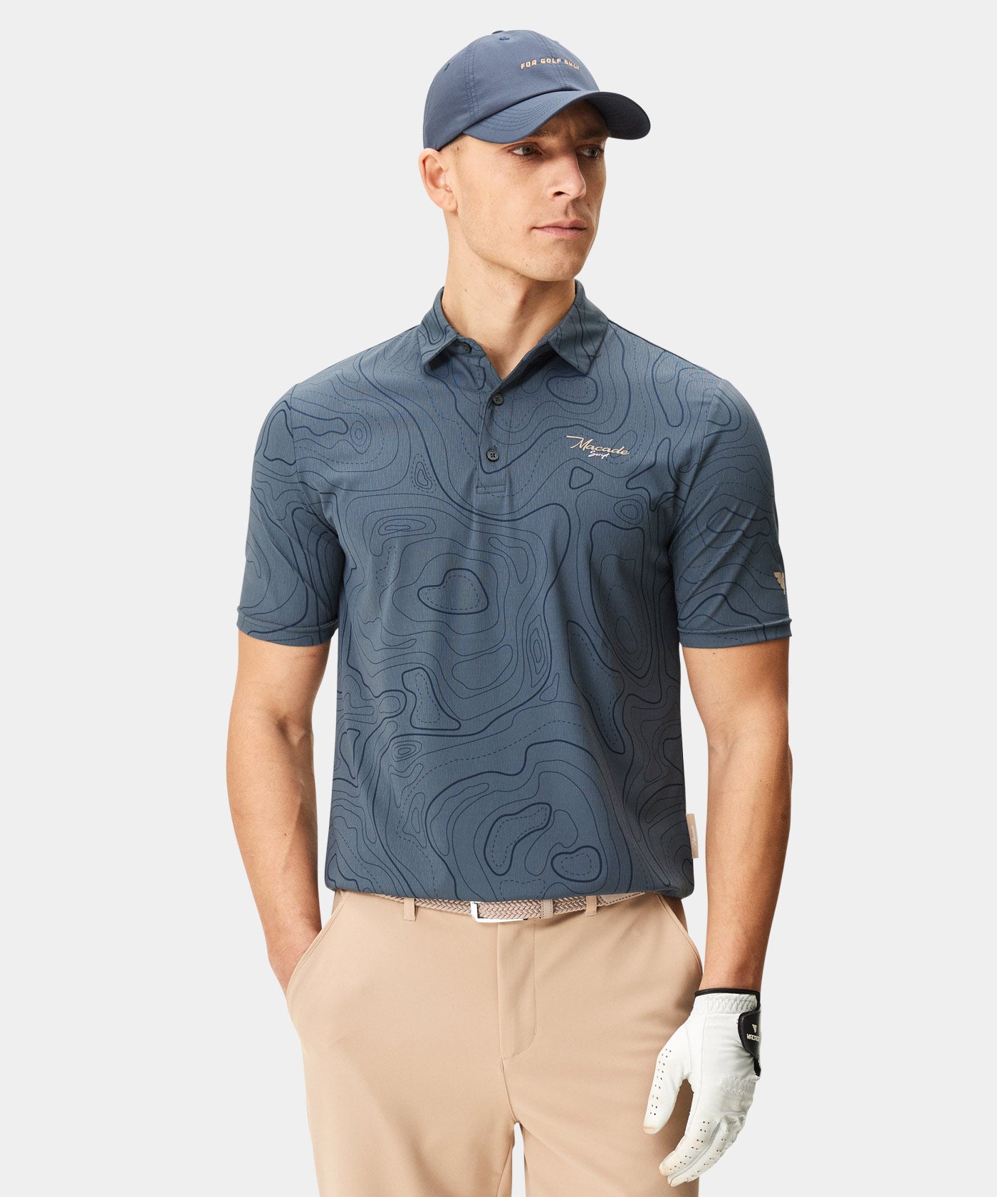 Blue Tech TR Script Shirt