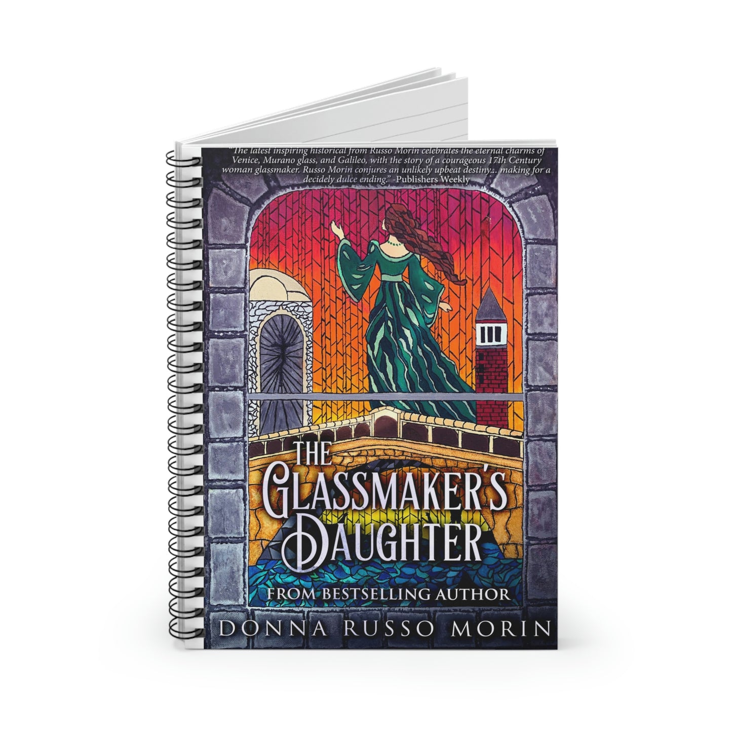 The Glassmaker's Daughter - Spiral Notebook