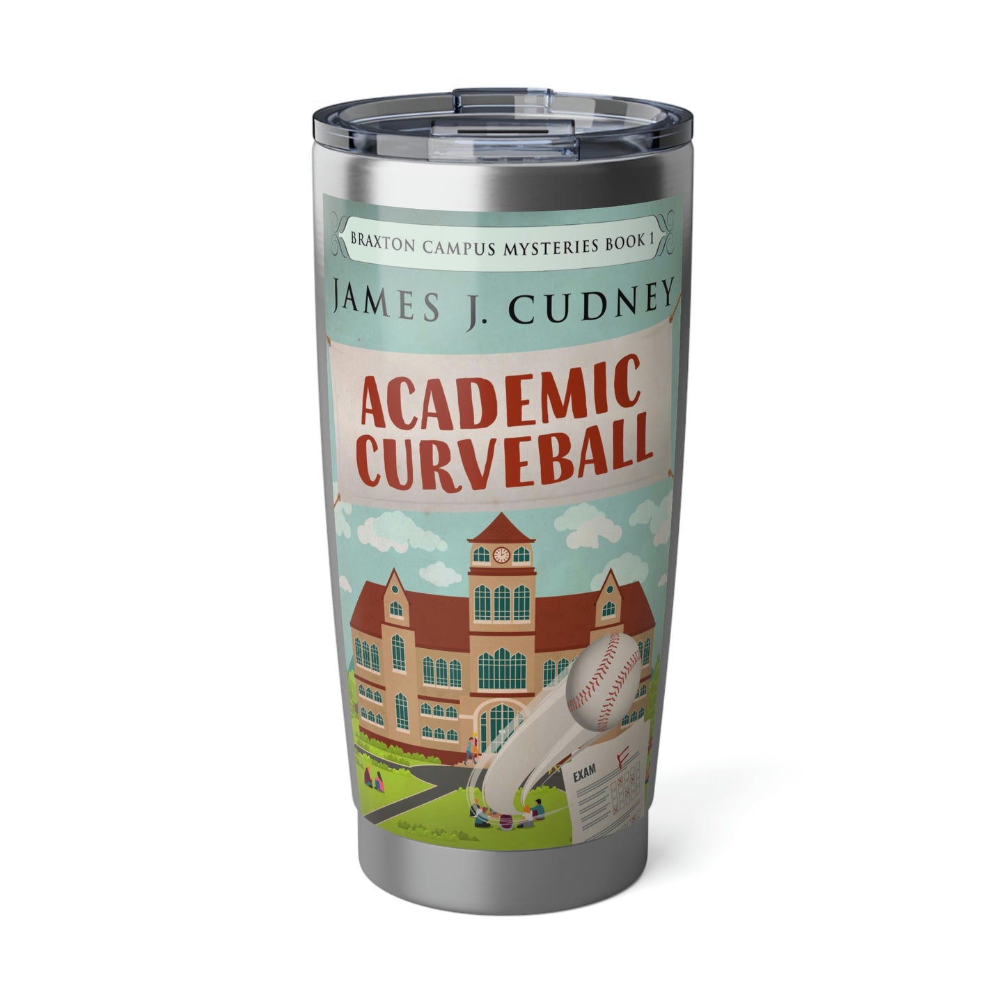Academic Curveball - 20 oz Tumbler
