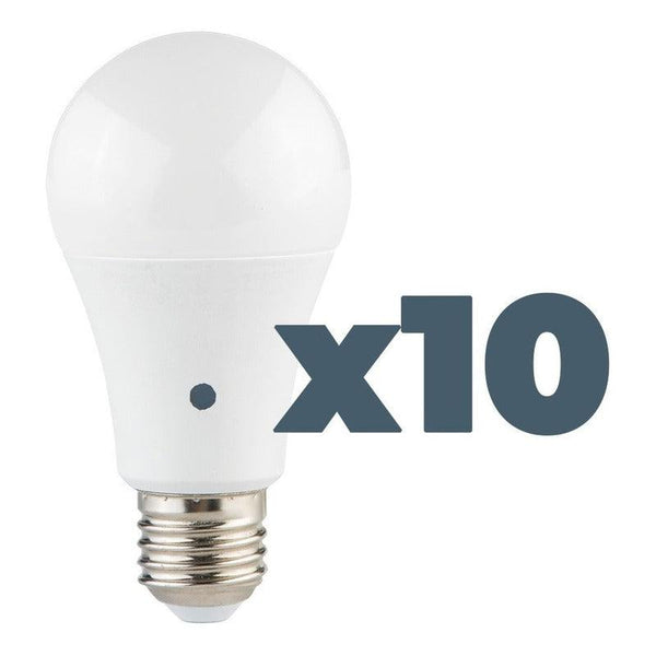Foco LED atenuable 9W E26 A19 127V, opciones color de luz Neutro cálid –  PlayLux