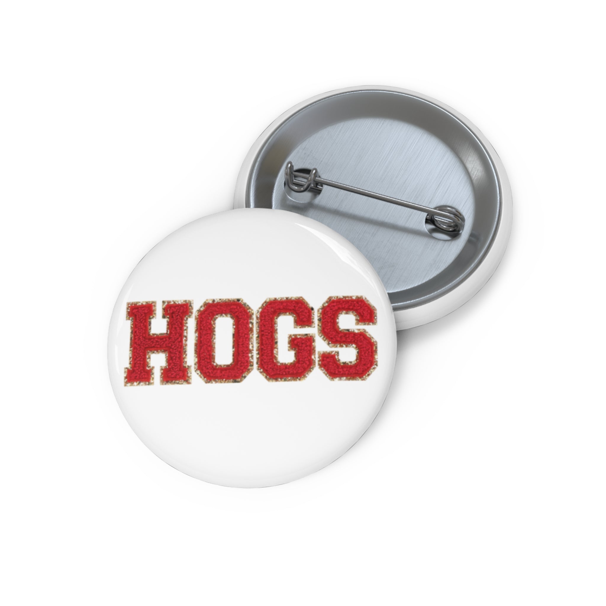 HOGS Patch Letter Button