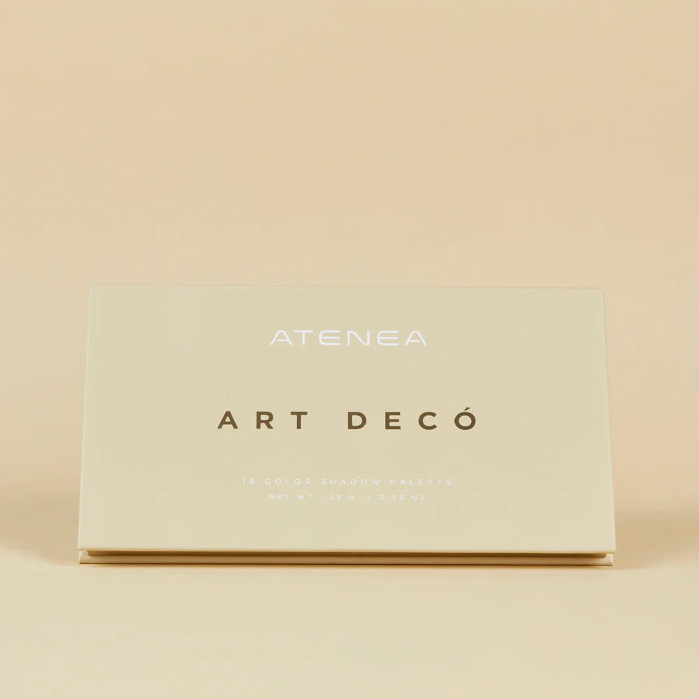 PALETA DE SOMBRAS 18 TONOS ART DECO ATENEA  (p1-E3-G) iluminador