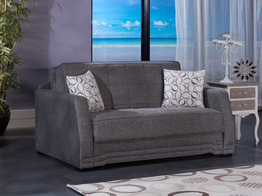 Regata Click Clack Sofa Bed (Obsession Truffle)