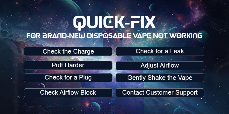 Disposable Vapes Not Working Quick Fix Tips