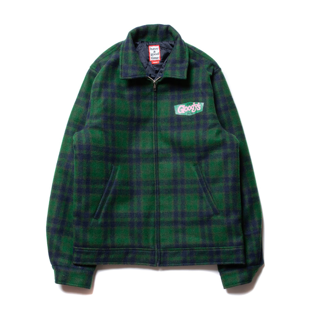 Good Boy Logo Checked MA-1 Jacket | Loading Store