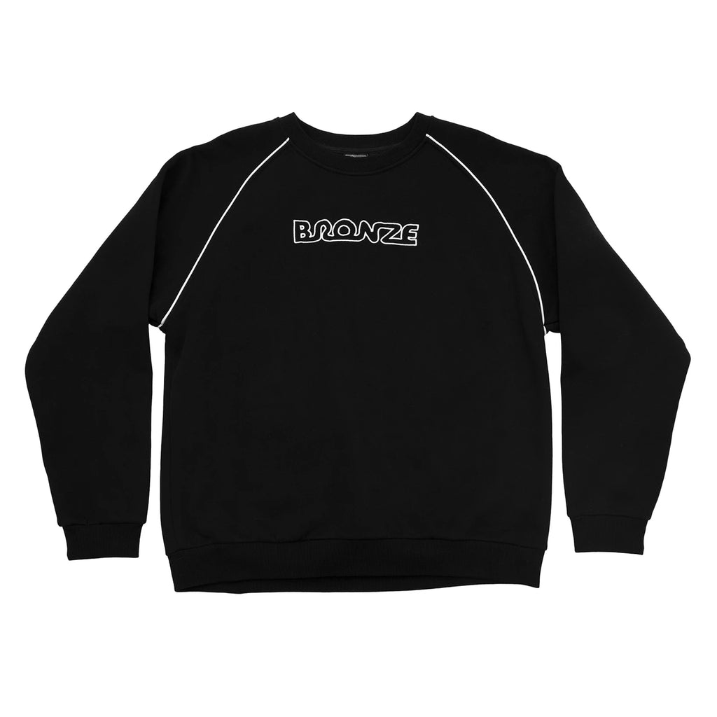 stussy 2 bar stock crewneck sweatshirt