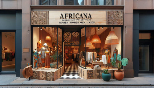 A contemporary African boutique for women, men and kids with a signboard that says Africana.jpeg__PID:671290ce-9b2a-49c9-8bb1-11c276c66f2c