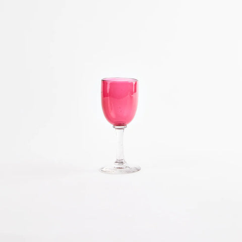 Pink Wine Glass
