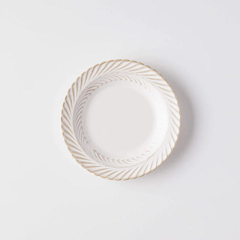 Ivory Braid Bread Plate