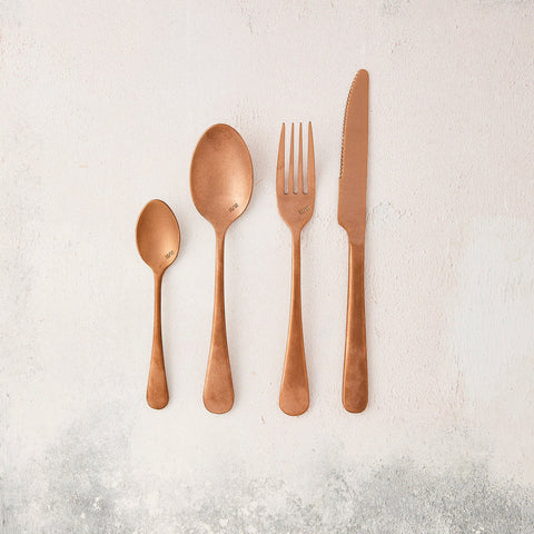 Rose Gold Cutlery Collection