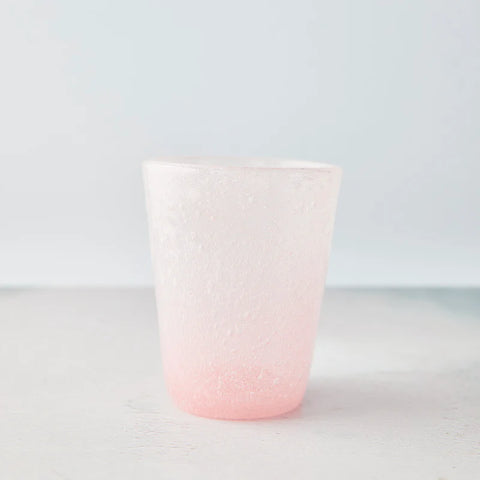 Salt pink bubble tumbler