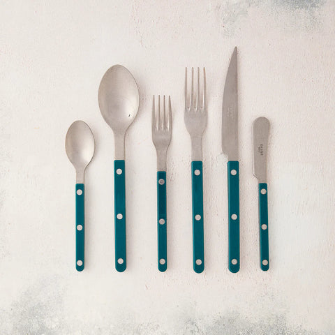 Teal Bistro Cutlery Collection
