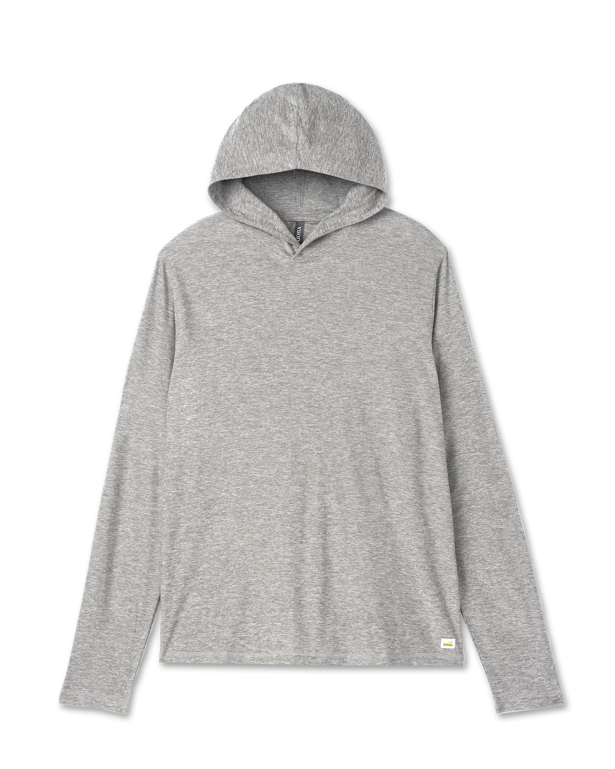 Vuori Strato Tech Hoodie - Heather Grey