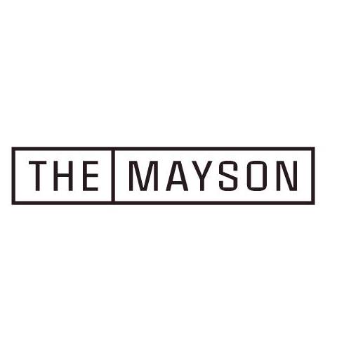 The Mayson Logo Black and White