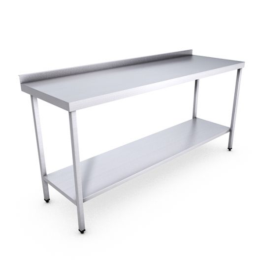 Classic Stainless Steel Catering Prep Table - 1800 x 600mm