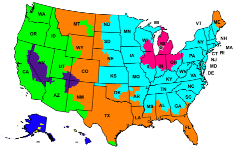 coldbreak ground shipping map