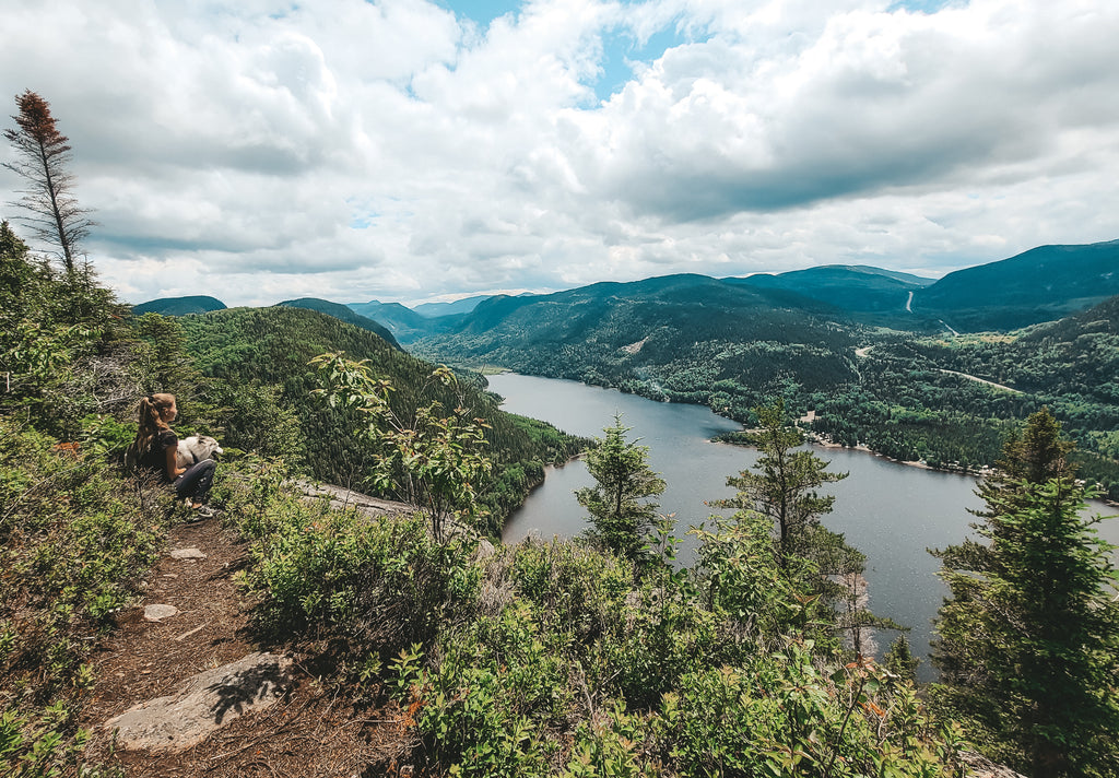 Mont du Four, lac Ha! Ha! à Ferland-Boileau 