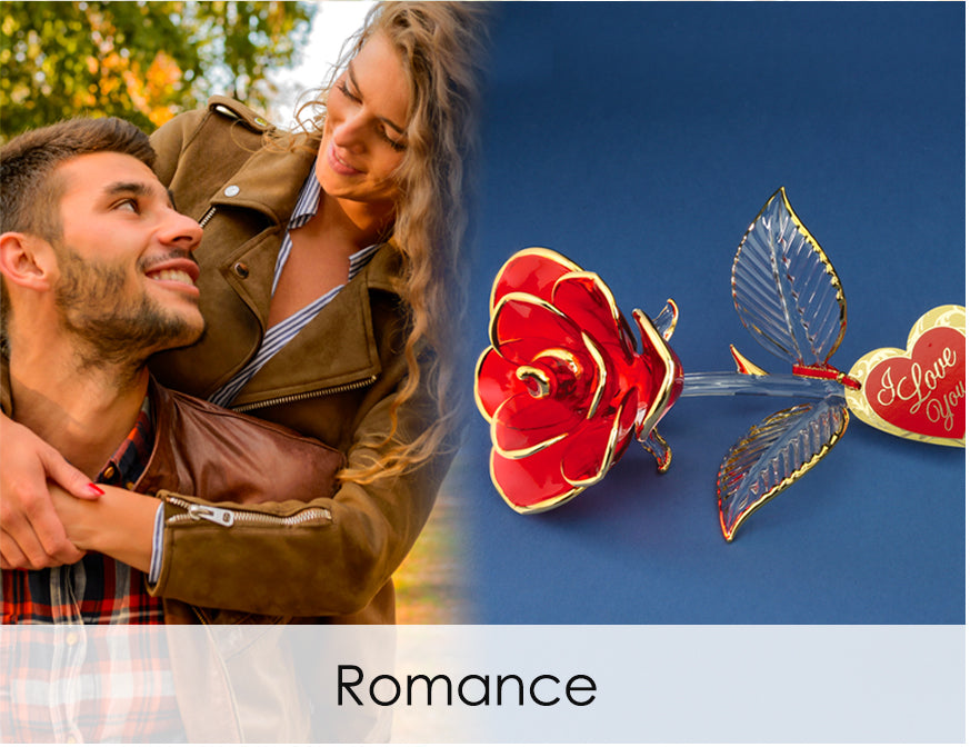 Shop handcrafted glass art for romance