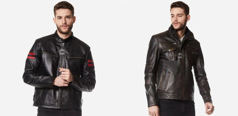 Different types of biker leather jacket