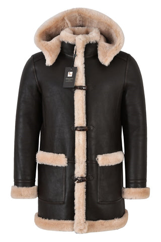 Sheepskin Duffle coat UK