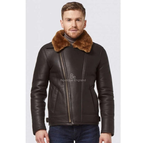 Mens b3 sheepskin jacket