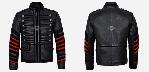 Hussar parade leather jacket
