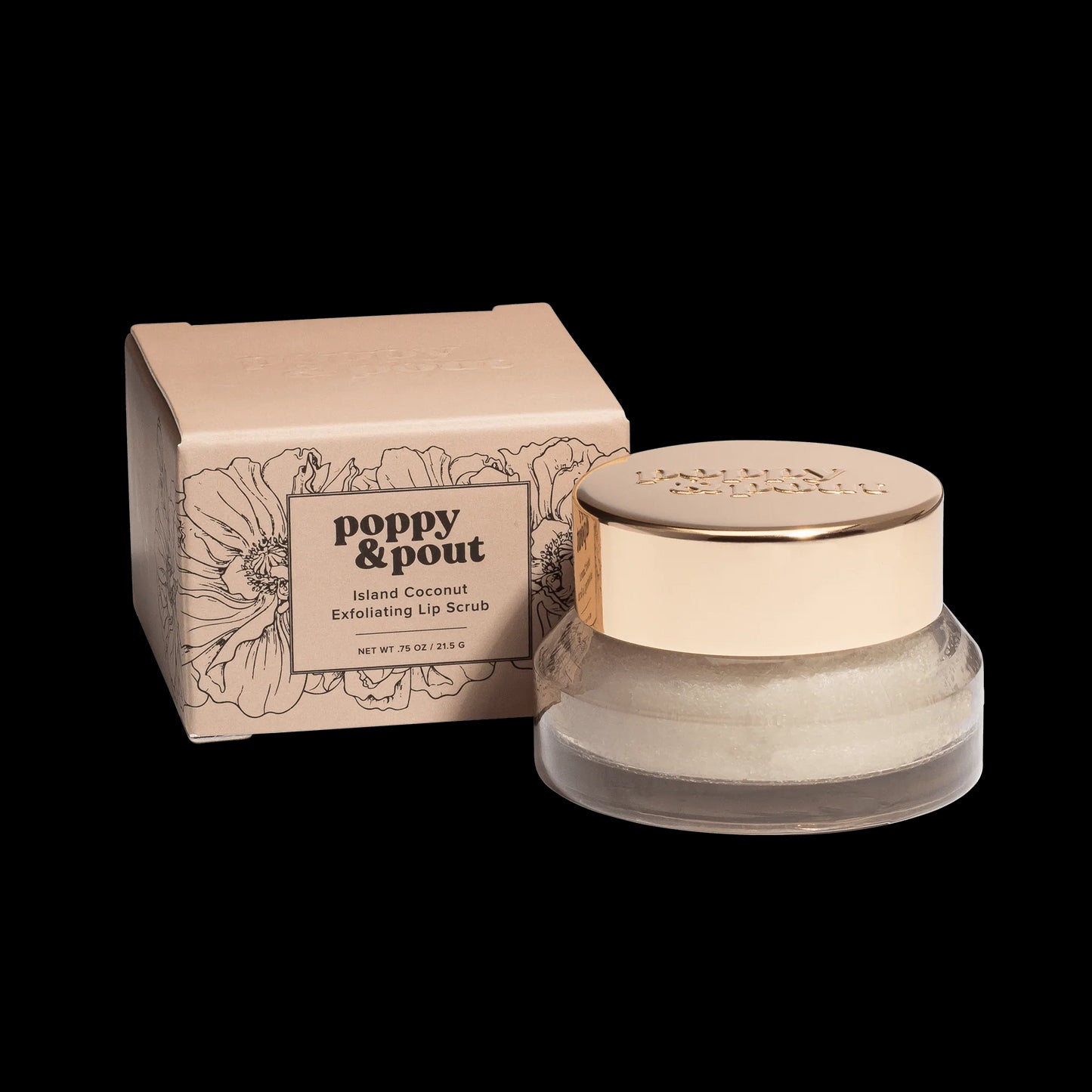 Lip Scrub, Original, Orange Blossom – Poppy & Pout