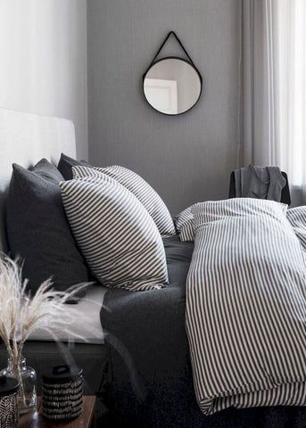 Industrial Inspired Bedroom Muted Colour Palette