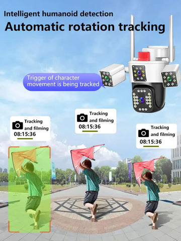 Trostruka WiFi PTZ Kamera X3