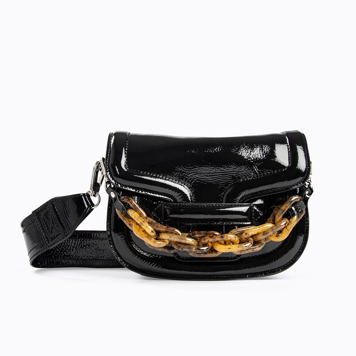 Comet Bumbag - Luxury Other Leathers Black