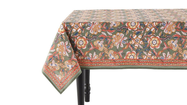 Découvrez le tissu kalamkari qui ira parfaitement pour réaliser votre nappe !