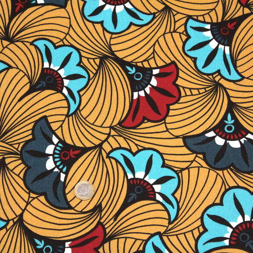 Tissu Africain Wax pas cher en ligne : Motifs traditionnels en coton