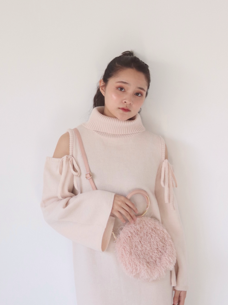 muguet / ミュゲ】shaggy knit ensemble