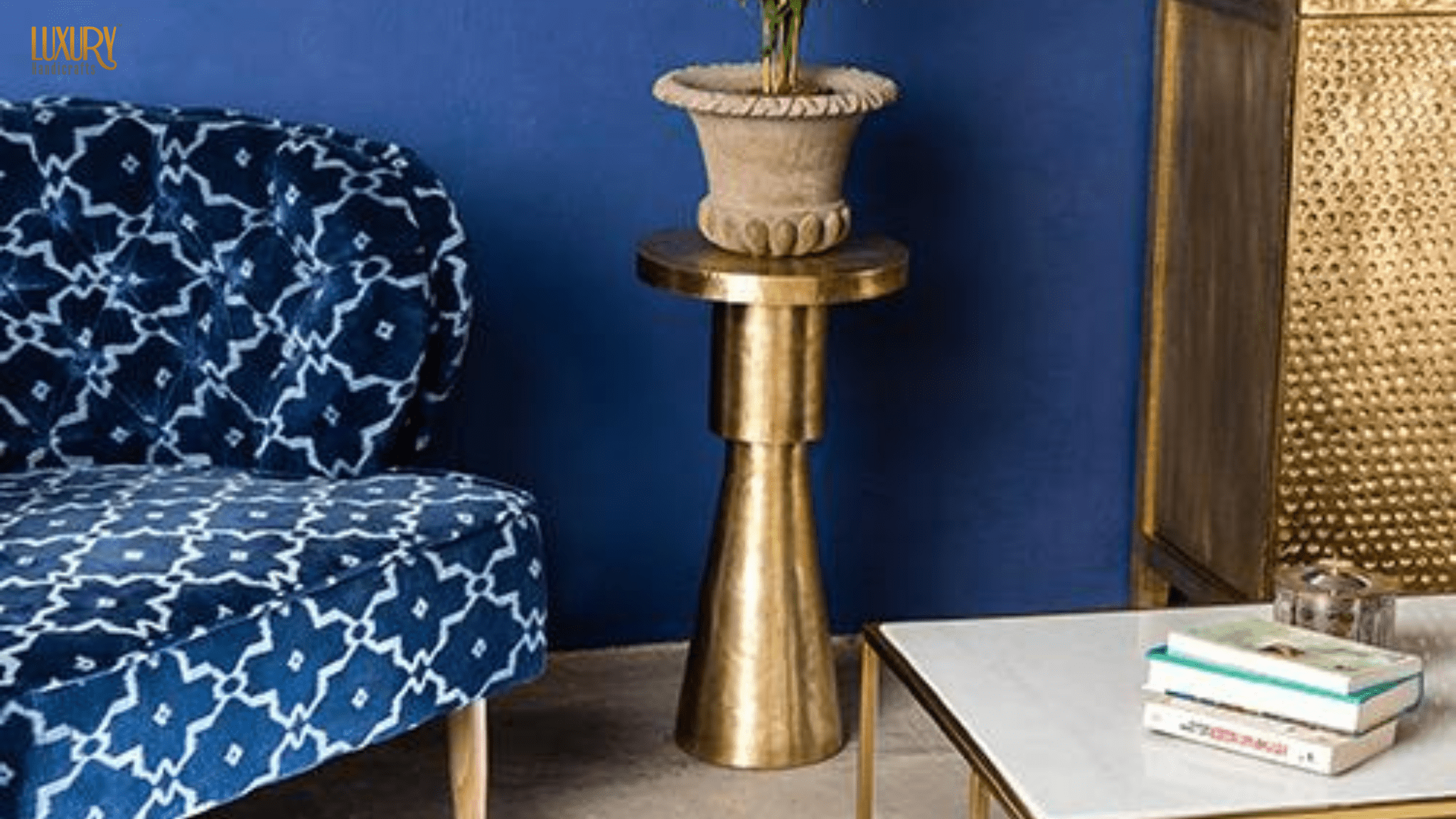 buy best online brass and silver furniture