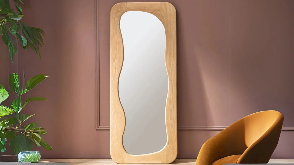 Wooden Frame Mirror