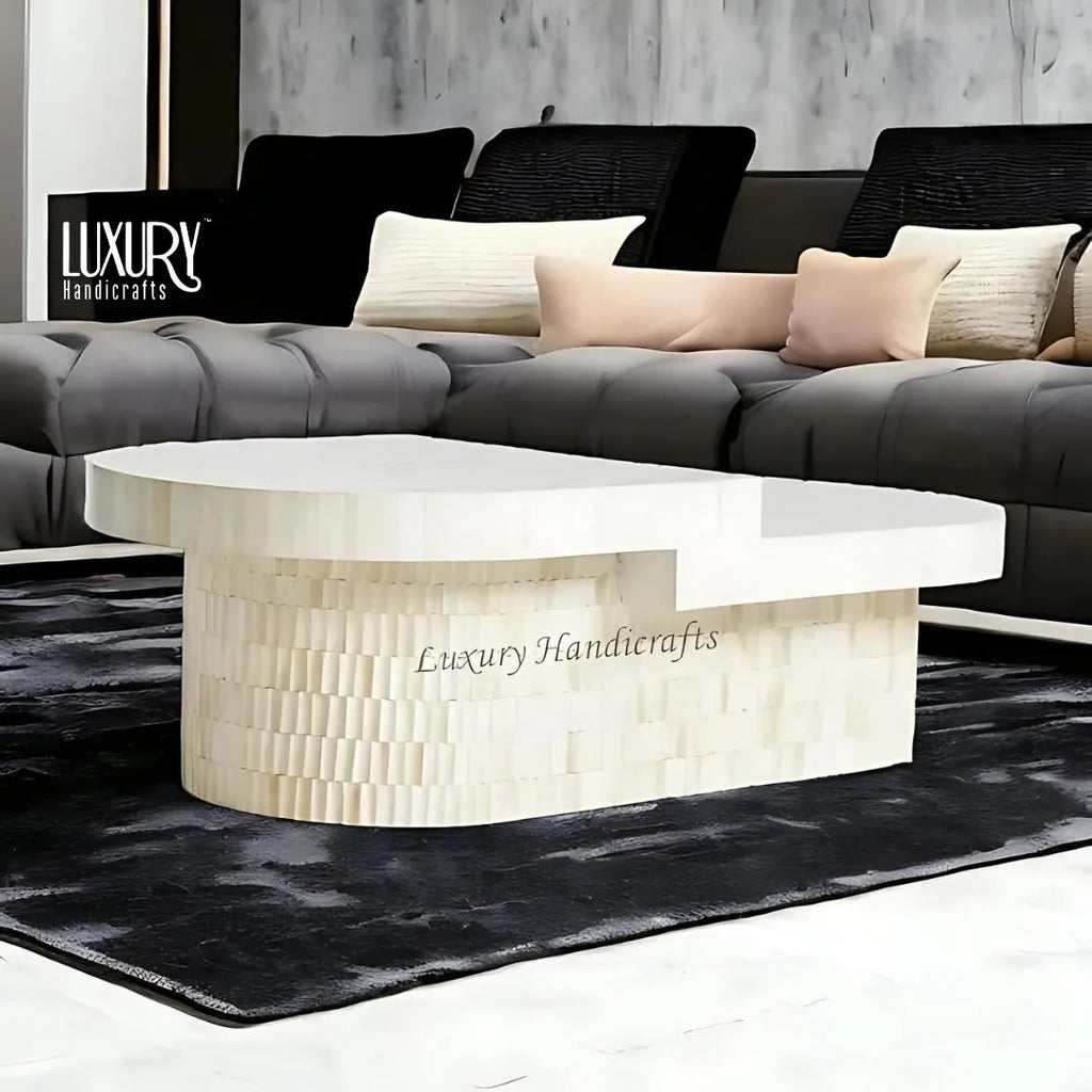 Inlay coffee table
